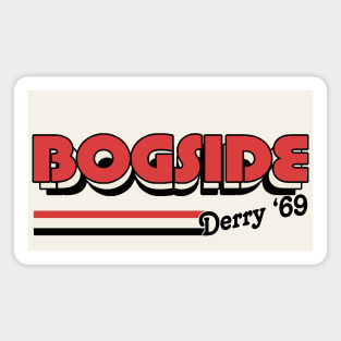 Bogside Derry 1969 / Retro Style Irish County Design Magnet